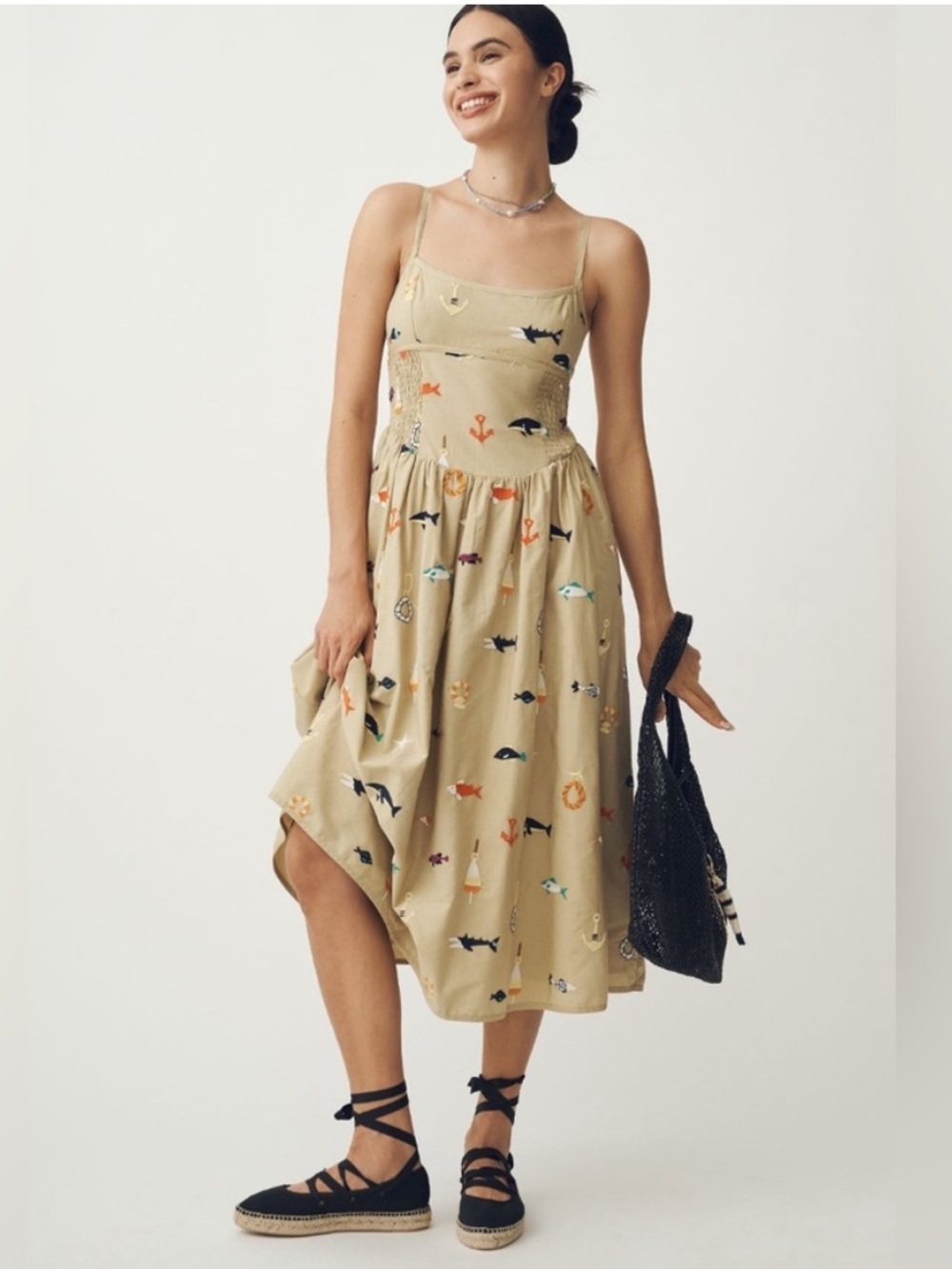 NWT Anthropologie Dress Size Medium P - Picture 2 of 8